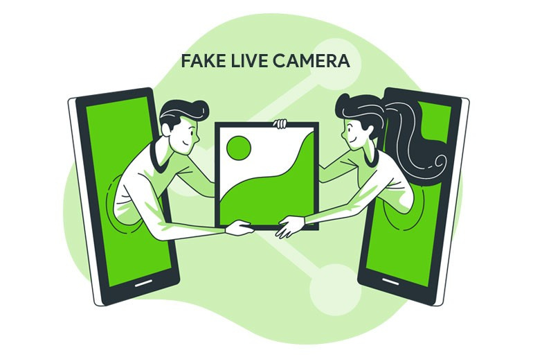   Kikで偽のライブカメラ画像を送信する方法