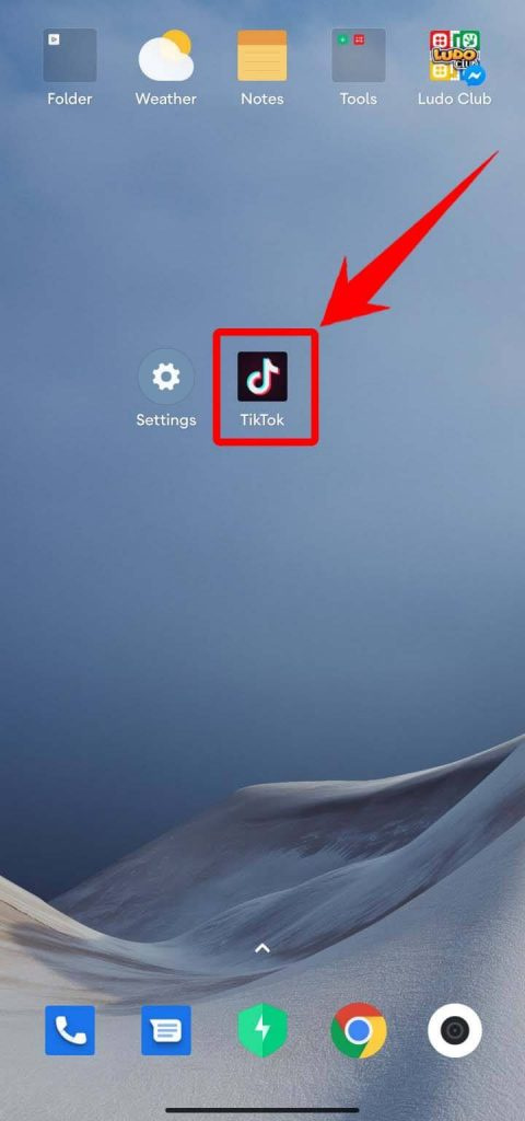   Ανοίξτε το Tiktok | Επαναφορτίστε τα νομίσματα TikTok