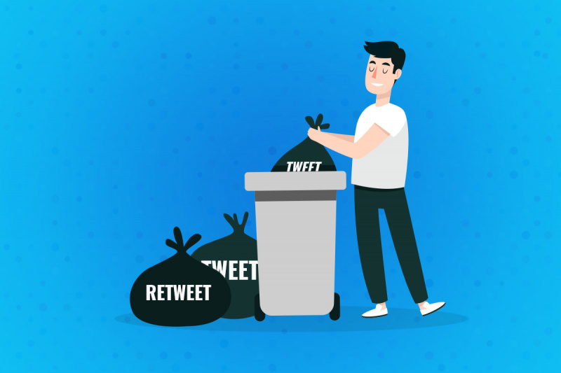   Πώς να διαγράψετε το tweet και να αναιρέσετε το Retweet