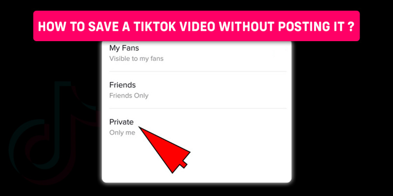Como salvar um vídeo do TikTok sem publicá-lo
