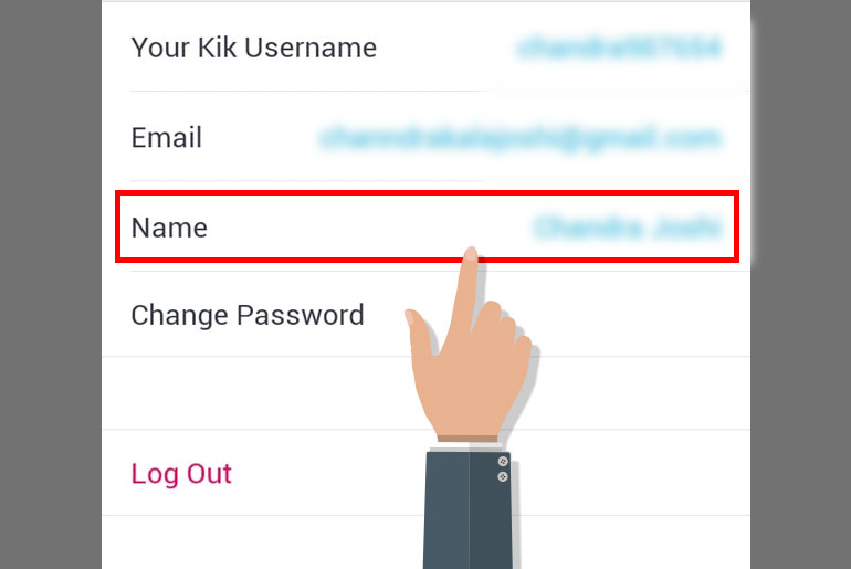 كيفية تغيير اسم مستخدم Kik Display باستخدام Android و iPhone
