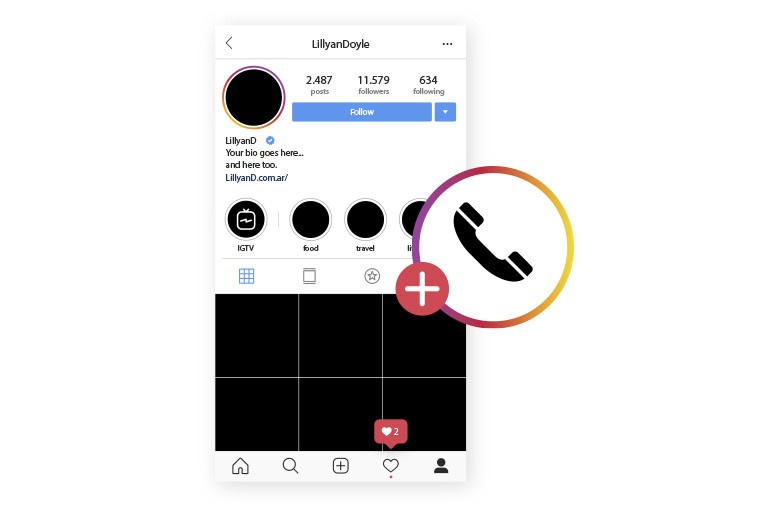 كيفية إضافة وتغيير رقم هاتف على Instagram