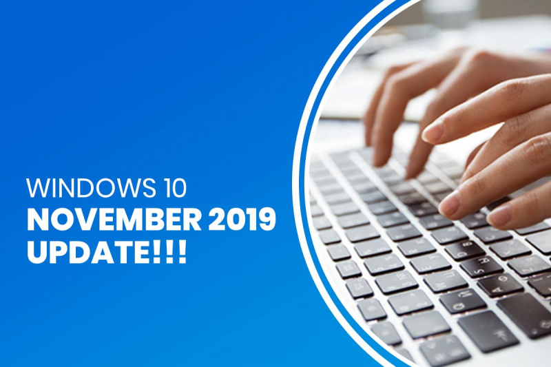 Atualização do Windows 10 de novembro de 2019