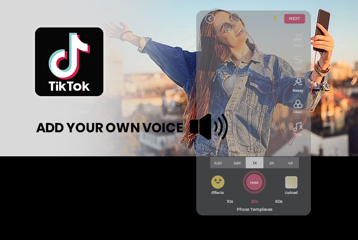   So fügen Sie Ihre eigene Stimme in einem Tiktok-Video hinzu