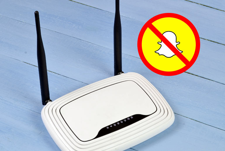 كيفية حظر تطبيق Snapchat على جهاز التوجيه
