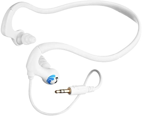   Áudio subaquático: Fones de ouvido e fones de ouvido à prova d'água HydroActive