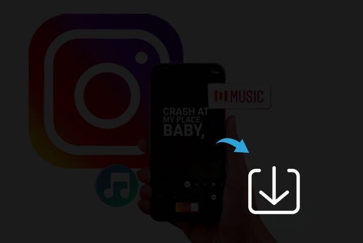 Gem Instagram-historie med musik i Galleri