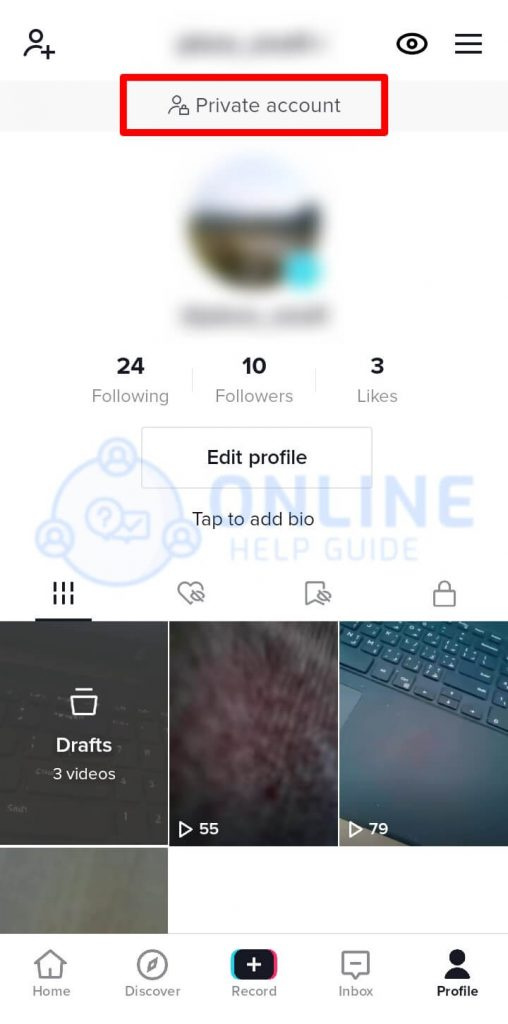   Stap 7 Geniet van uw privacy | Kunnen privé TikTok-accounts verschijnen op de ForYou-pagina?