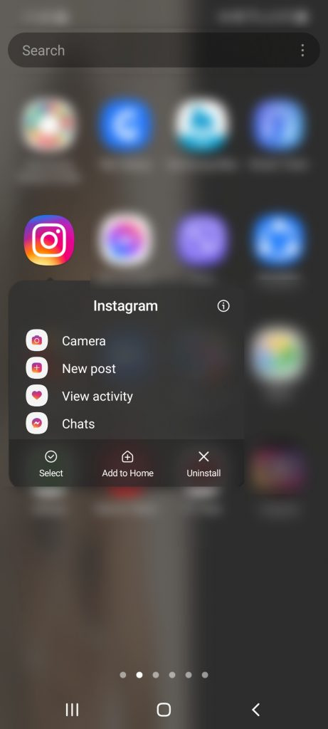   Vaihe 2: Poista tai poista Instagram-sovellus Android-laitteesta