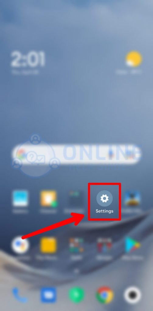   Krok 1 Prejdite do nastavení vášho zariadenia