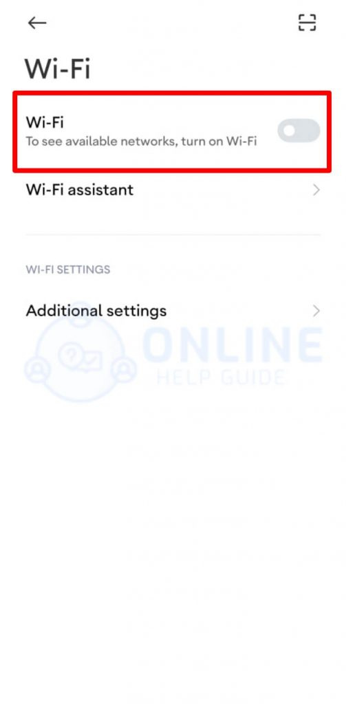   Krok 3 Vypnite WiFi | Opravte slabý výkon internetového prehliadača