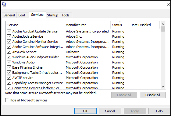 fix taskeng.exe fout in Windows 10