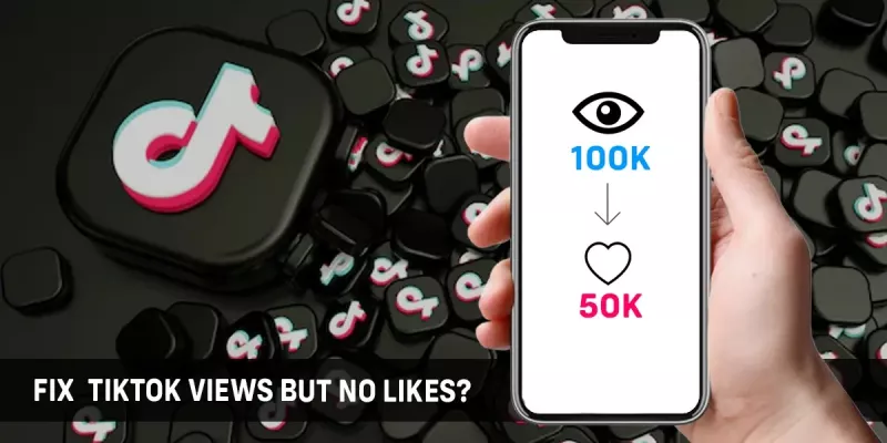 Corrigir visualizações do TikTok, mas não curtidas