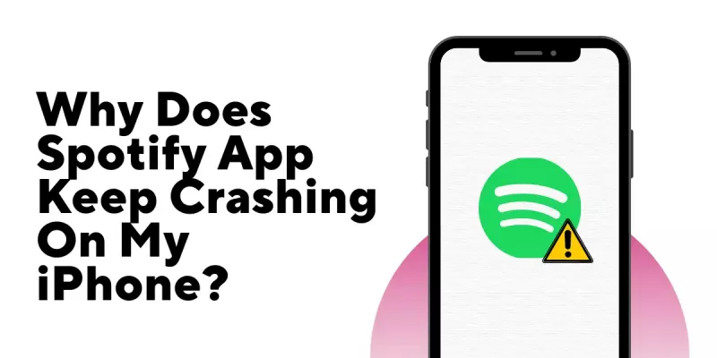   Miksi Spotify-sovellus kaatuu jatkuvasti iPhonessani?